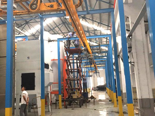 噴漆流水線(xiàn)